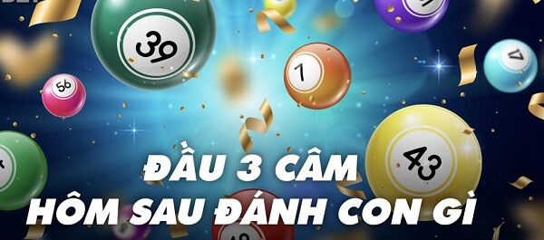 Đầu 3 câm hôm sau đánh con gì?