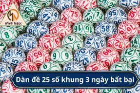 Nuôi Dàn Đề 25 Số Khung 3 Ngày Siêu Chuẩn Đánh Là Thắng