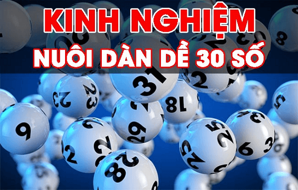 Chốt dàn đề 30 số bất bại