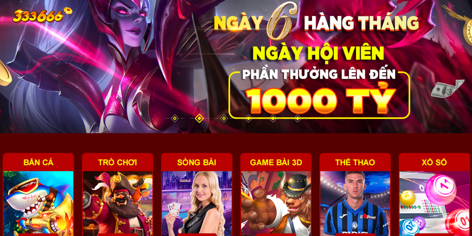Ưu đãi độc quyền chỉ có tại nhà cái uy tín 33366