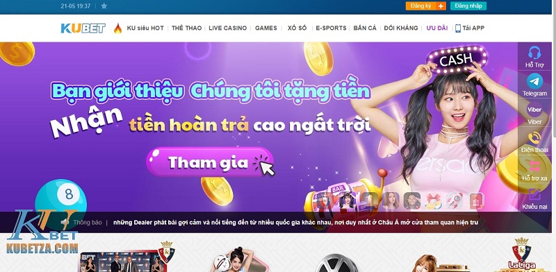 Giới thiệu sơ lược về Kubet