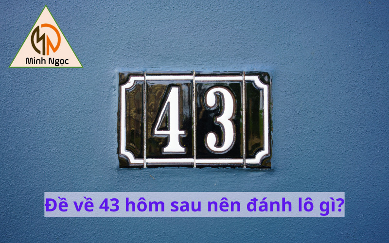 Đề về 43 hôm sau nên đánh lô gì?