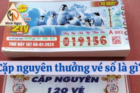 Cặp nguyên thưởng vé số là gì? Ăn bao nhiêu? [Chi tiết]